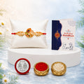 periapt Designer Rakhi set of 1 with Silver Coin | Assorted Rakhi, Greeting Card, Coins