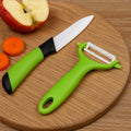 Ceramic Knife Set – Utility & Peeler Gift Set | Indo Glow