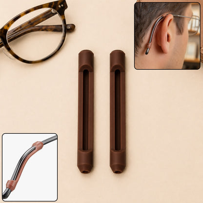 Silicone Ear Hooks for Goggles Anti Slip Spectacle Grips (1 Pair)
