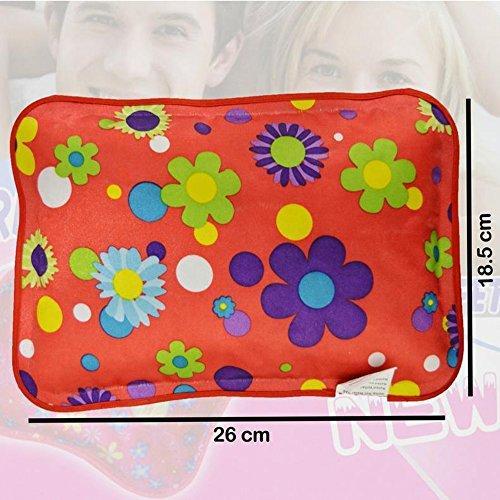 Electric Hot Water Bag for Heat Therapy & Warm Comfort | Rechargeable Heating Pad with Soft Fabric Cover for Neck, Back, Shoulder, Knee & Abdomen, Portable Body Warmer (Random Design) - Hot Water Bag - Image 2