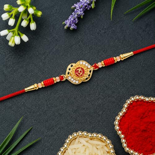 Rakhi for Brother with Chocolate Magic 32gm - Raksha Bandhan Gift Set, Pack of 7