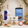 Radhe Rakhi for Brother with Dryfruits 96gm - Raksha Bandhan Gift Set, Pack of 7