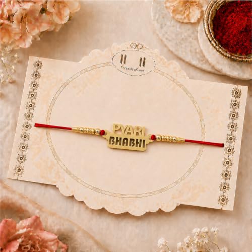 Rakhi for Brother with 10pcs Assorted Treats - Rakshabandhan Gift Set, Pack of 5