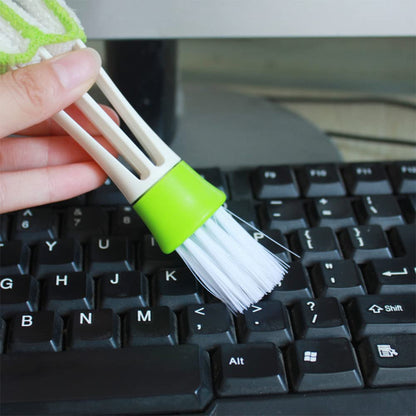 keyboard gap duster with microfiber sleeves
