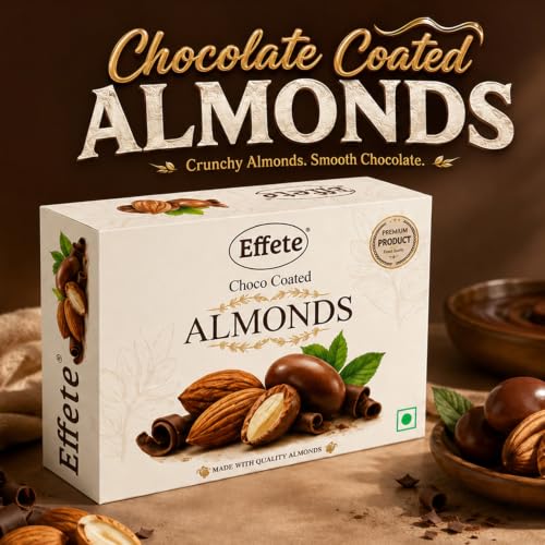 Trishul Rakhi Combo - Raksha Bandhan Gift with Choco Almonds 32gm, Pack of 5 | Rakhi Gift