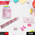 Kids' Stationery Kit – 9 Pc Set, Wooden Pencils | Arrive Kit