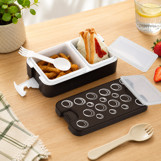 Airtight Lunch Box – 2-Compartment Leak-Proof | Lunchie Bunchie