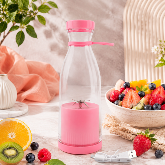 Portable Juicer Blender – 420ml Smoothie Maker with 6 Blades | Dabster