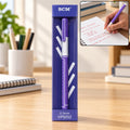 Fine Tip Black Gel Pen for Office Work, Smooth Writing 0.5mm Pen (1 Pc)