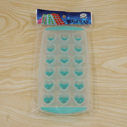 Heart shape ice tray live packed photo