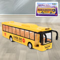 Yellow Mini Bus Toy – Realistic Details & Durable Plastic