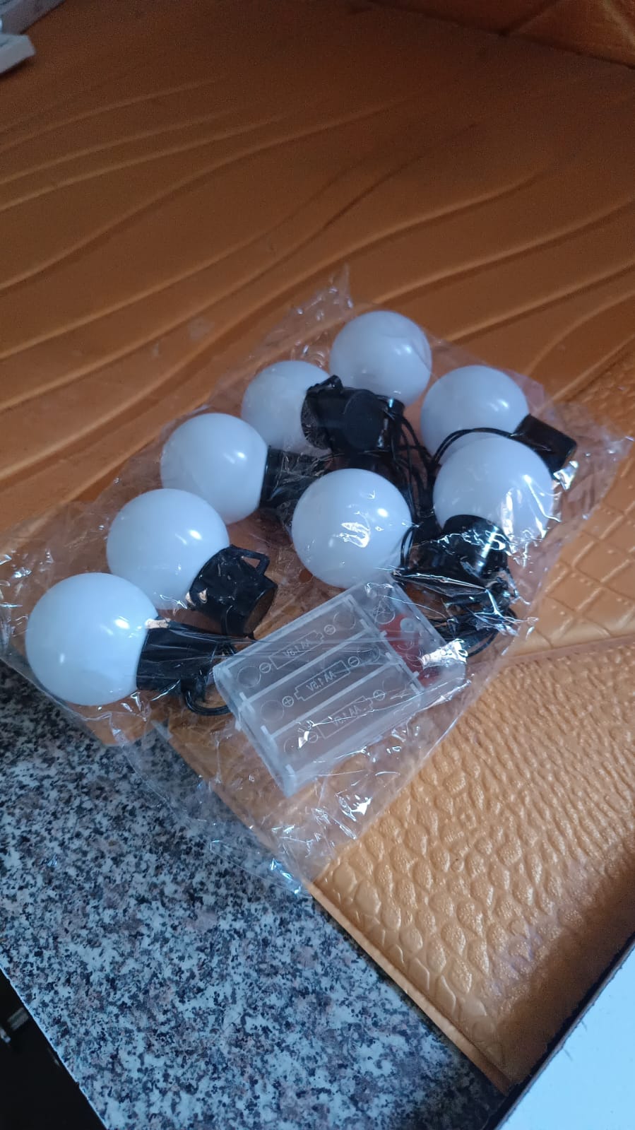 8 LED String Lights 3 Battery Operated (1 Pc / Battery Not Included)