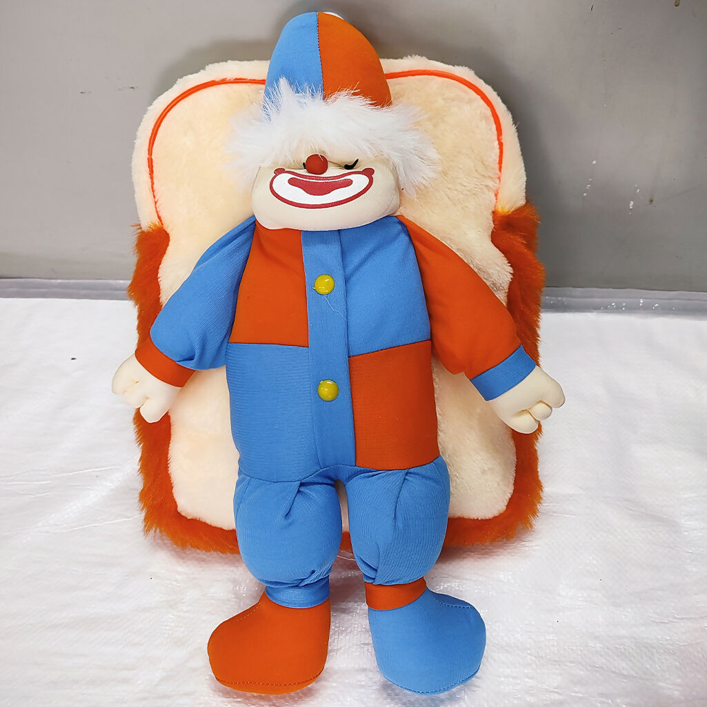 Kids Clown Bag – Soft Cartoon School Bag for Toddlers & Preschoolers Multicolor