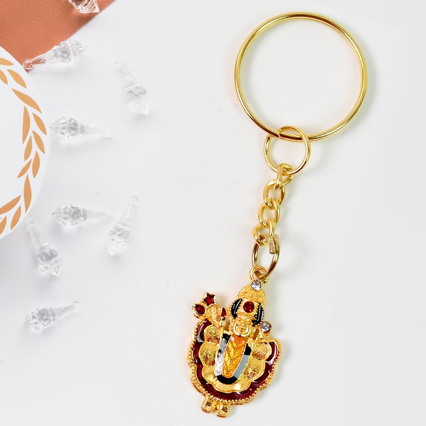 Dwarkadhish Divine Keychain