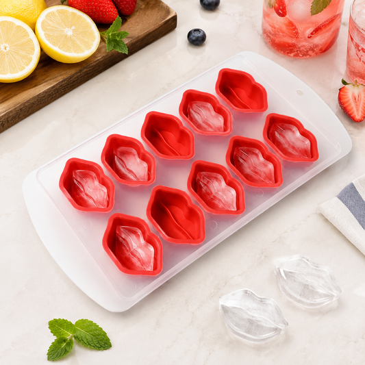 Silicone Ice Cube Tray – Multi Fruit Shapes, Easy Release | Indo Glow