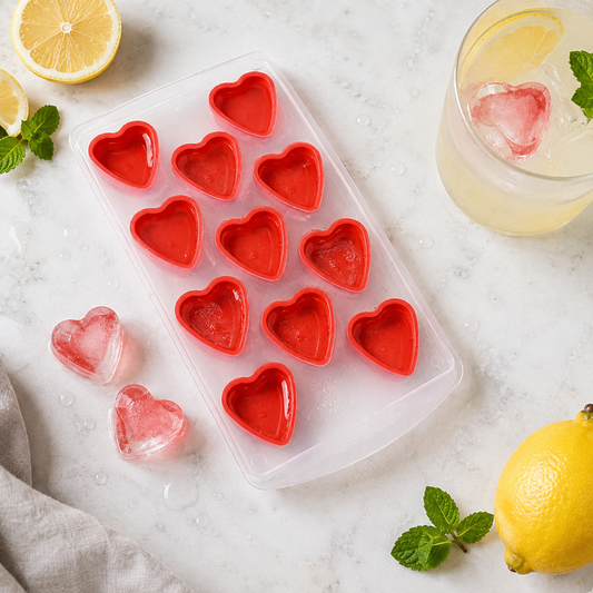 Silicone Ice Cube Tray – Multi Fruit Shapes, Flexible | Indo Glow