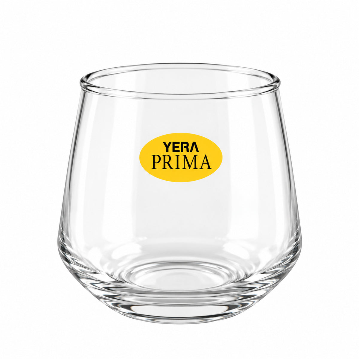 Yera Prima Oak Clear Glass Tumbler Set for Water, Juice and Drinks (6 Pc)