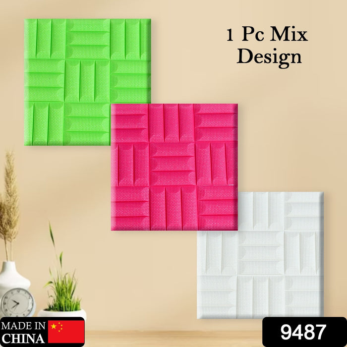 Design Wallpaper 3D Foam Wallpaper Sticker Panels I Ceiling Wallpaper For Living Room Bedroom I Furniture, Door I Foam Tiles