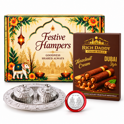 Oval Kumkum Dish Gift Hamper