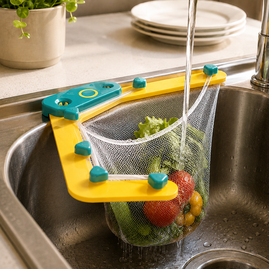 Kitchen Sink Corner Filter Holder – Compact Multipurpose Rack