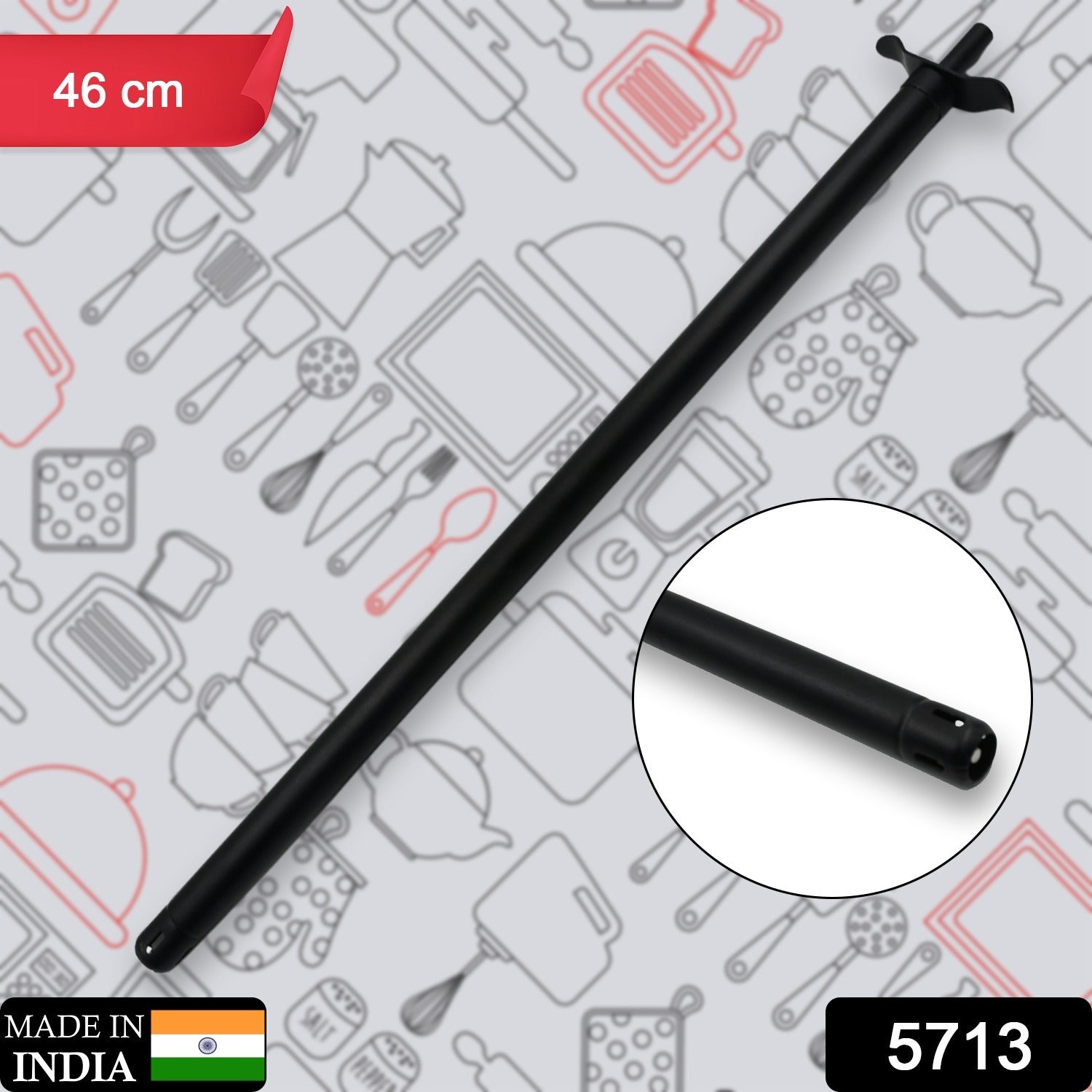 Big Stainless Steel Gas Lighter, Long Spark Unbreakable Lighter Kitchen Stove (46 cm)