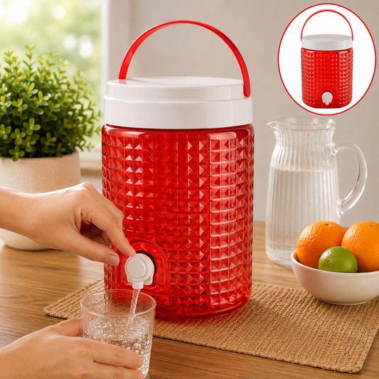 Plastic Water Jug 4.5 Litre – Diamond Cut & Leakproof | ChillPour
