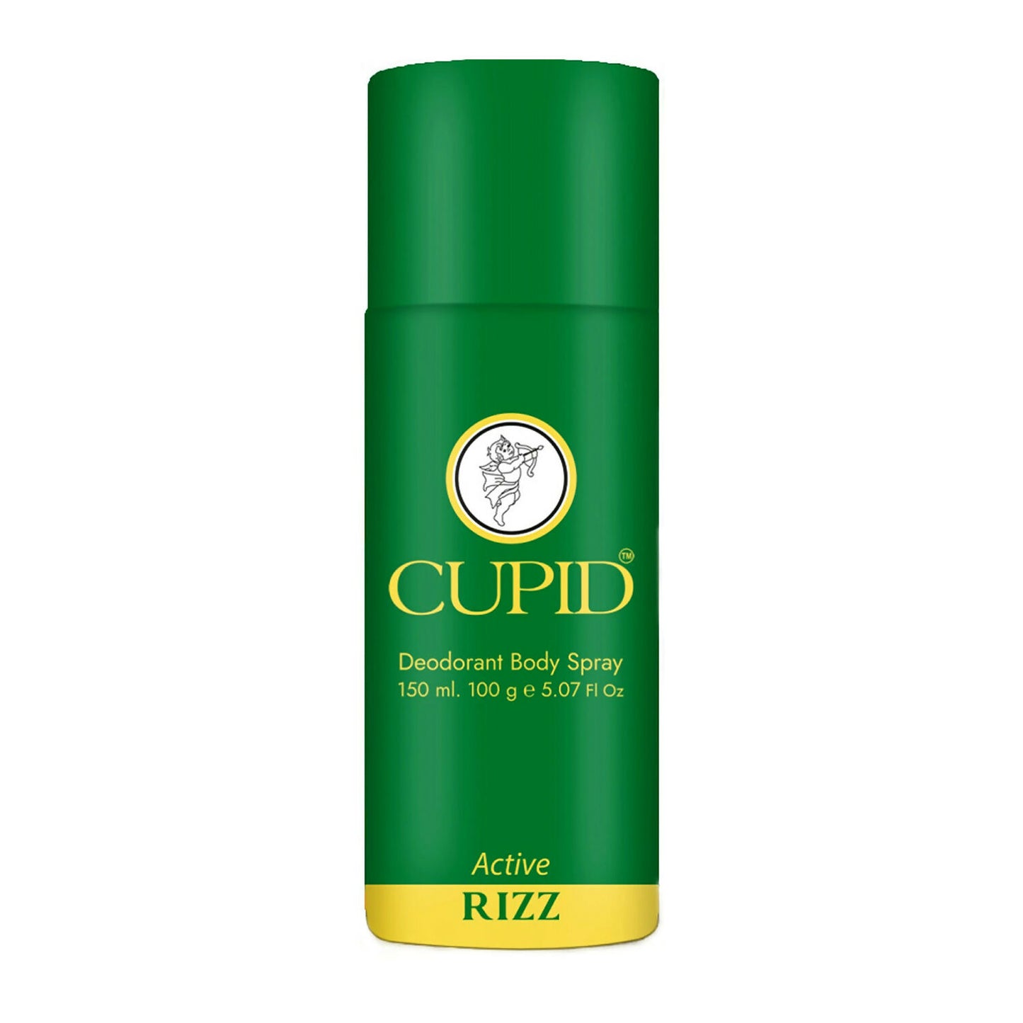 CUPID Deodorant Body Spray - RIZZ Active Fragrance for Men (150 ml)