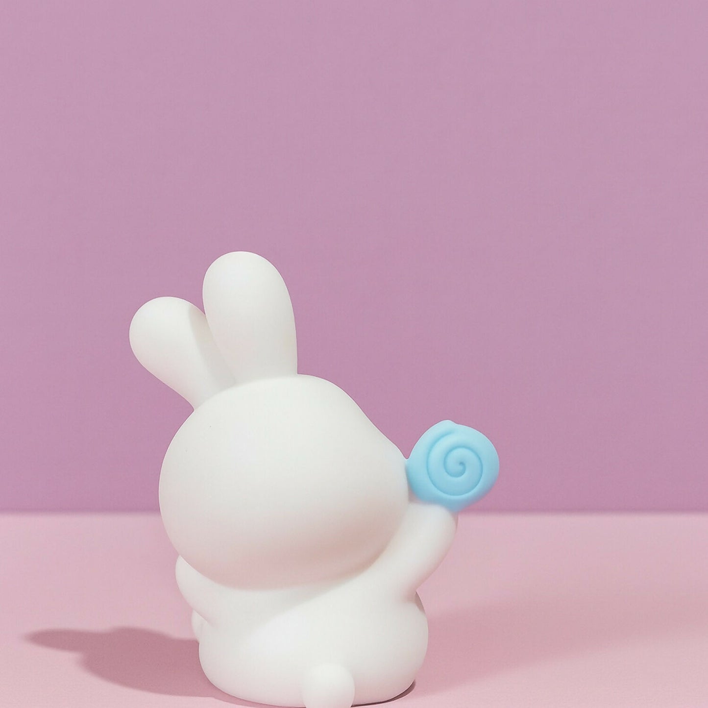 Cute Bunny with Lollipop Mini Figurine for Kids Room & Desk Decoration