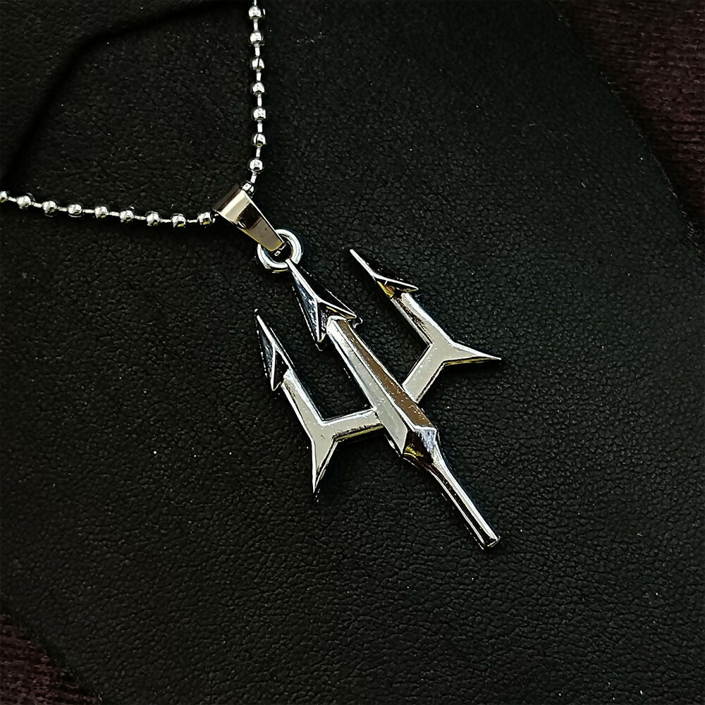 Trishul Chain Pendant For Men