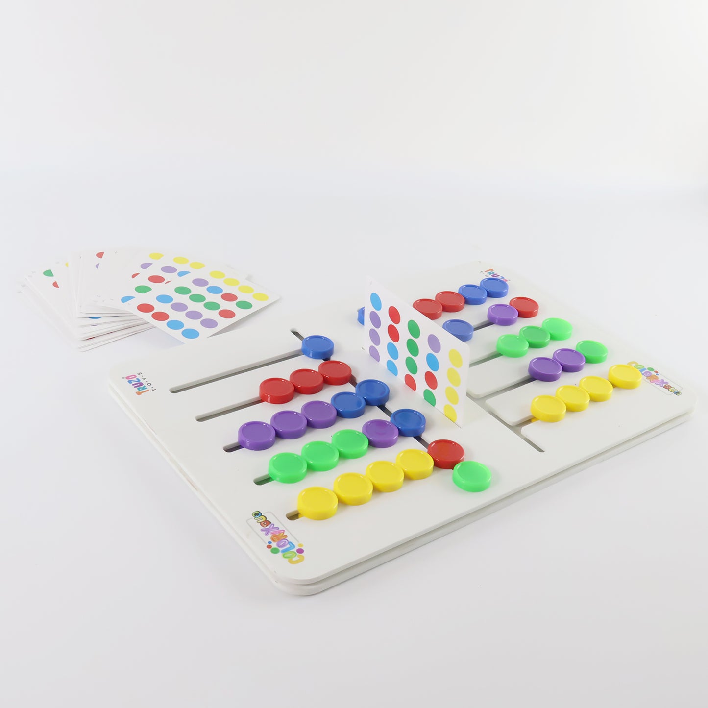Truzo Color Matching Puzzle Game – Fast-Paced Pattern Recognition Board Game for Kids & Family