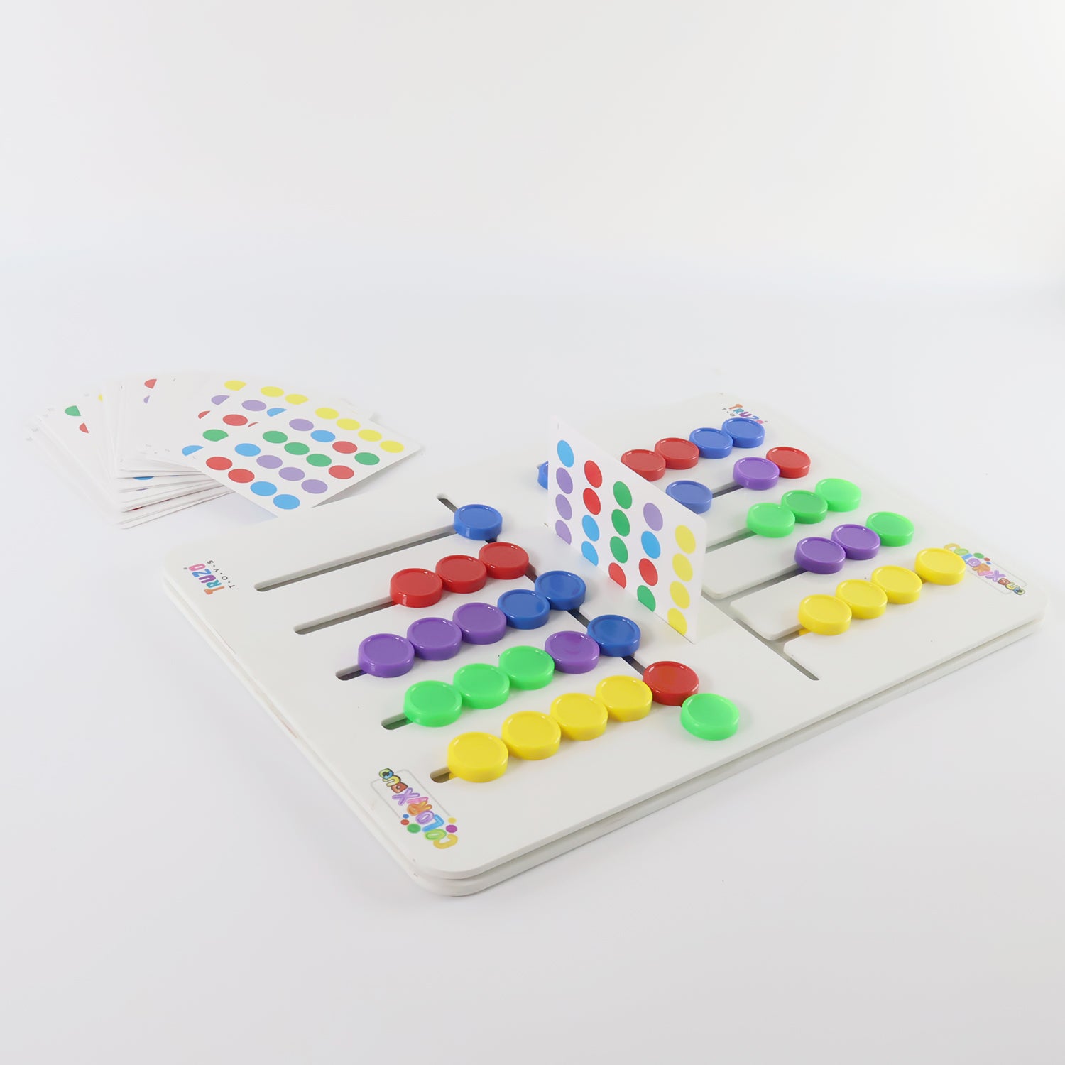 Truzo Color Matching Puzzle Game – Fast-Paced Pattern Recognition Board Game for Kids & Family