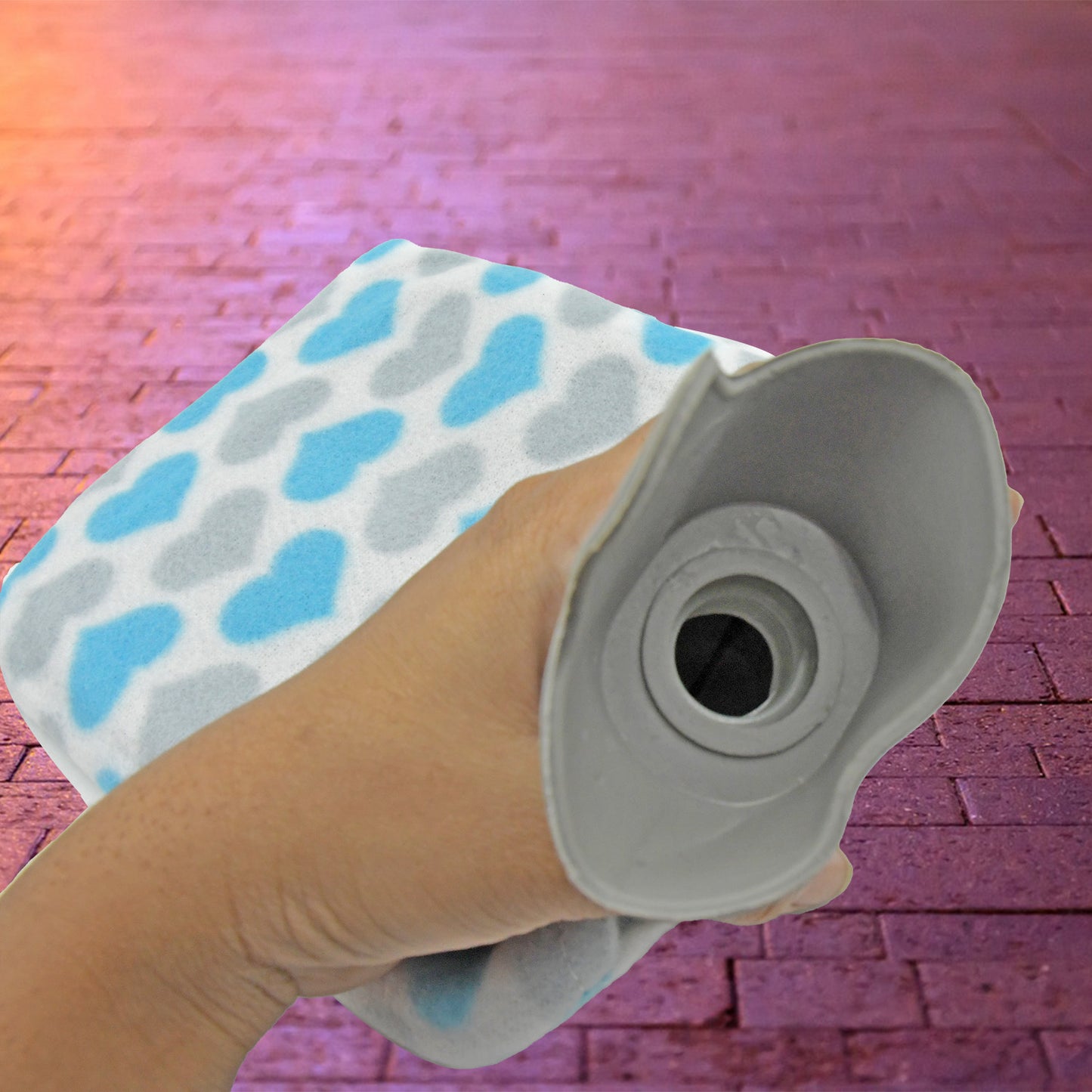 Hot water bag for hand and feet warmer