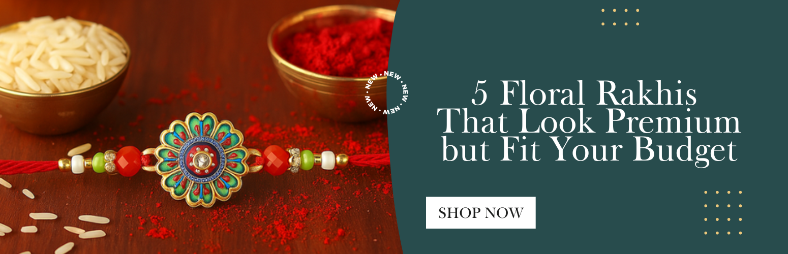 5 Floral Rakhis That Look Premium but Fit Your Budget