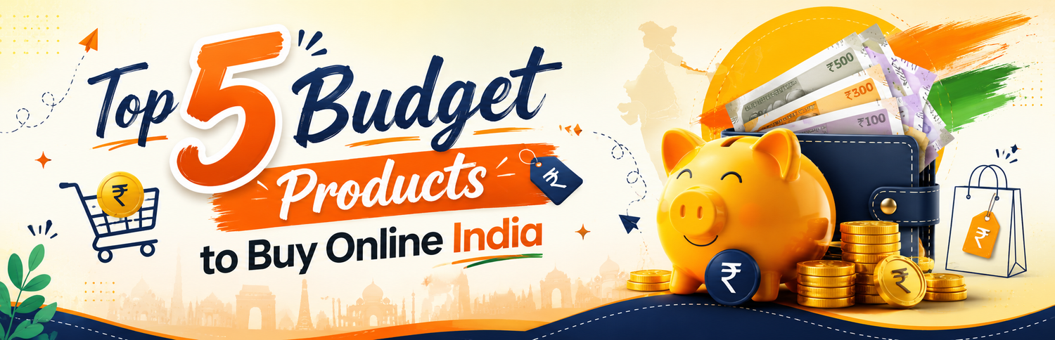 Top 5 Budget Products to Buy Online India 2026 — From Rs. 6