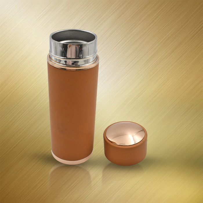 8369 WATER & THERMOS BOTTLE  HIGH QUALITY STEEL THERMOS BOTTLE FOR WATER TEA & COFFEE USE (380 ml)