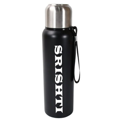 Customize Stainless Steel Water Bottle, Fridge Water Bottle, Stainless Steel Water Bottle Leak Proof, Rust Proof, Cold & Hot Thermos steel Bottle| Leak Proof | Office Bottle | Gym | Home | Kitchen | Hiking | Trekking | Travel Bottle (800ML)