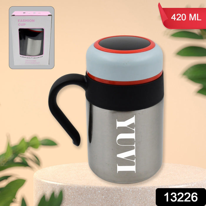 Customize Stainless Steel Mug / Bottle Vacuum Insulated Cup With Handle & Small Cup (420 ML)