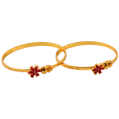 Fashion Latest Traditional Design Gold Plated Adjustable Bracelet Bangles for Women