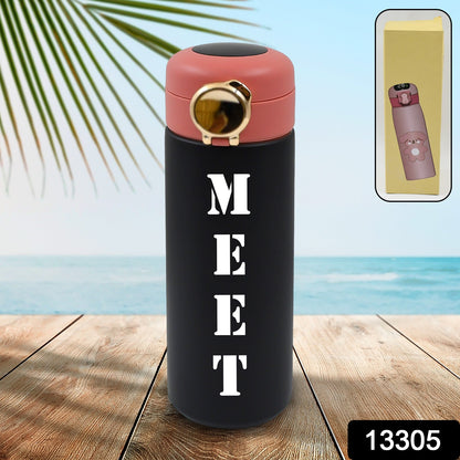 Customize Smart Vacuum Insulated Water Bottle with LED Temperature Display (450 ML Approx)