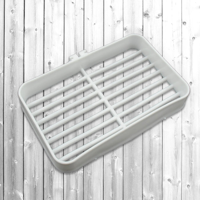 Bathroom & Kitchen Soap Holder: Self-Adhesive (Plastic Box)