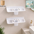 Plastic Soap Dish – Bathroom & Kitchen Tray (2 Pc) | VelvetBubbles