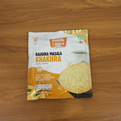 Naasta Baasta Rajgira Masala Khakhra - Crispy Farali Ready to Eat Snack (200 Gm)