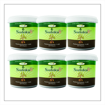 AgriVenture SUDOKU ( Pseudomonas Flurescens 1% WP) Promote Plant Growth And Health.Bactericide Organic Product BIO FUNGICIDES (2Kg)