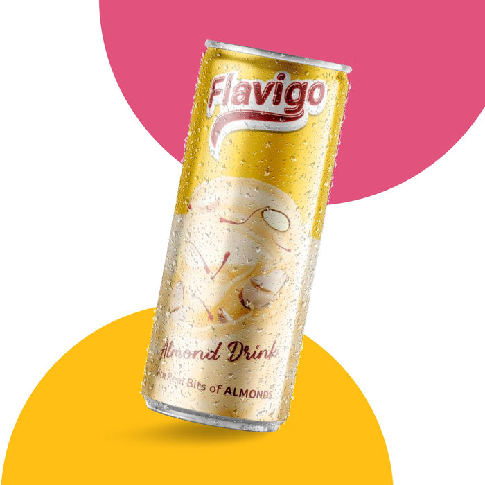 Flavigo Almond Drink Ice Cream Milkshake (200Ml) | Ice cream shakes