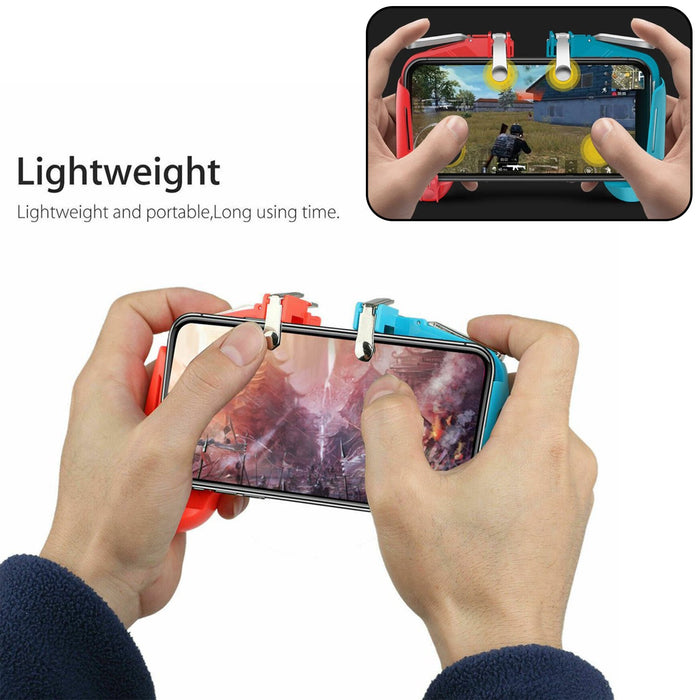4909 Portable Mobile Game Pad Controller with 4 Triggers For All Games Use of Survival Mobile Controller