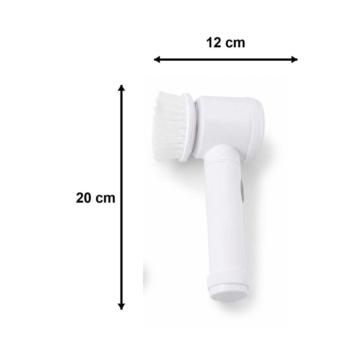 5 in 1 Electric Cleaning Brush Rechargeable Spin Scrubber for Bathroom (1 Set)
