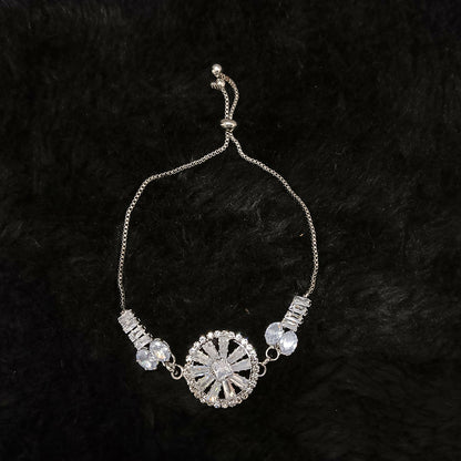 Designer AD Floral Bracelet perfect for party wear