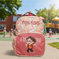 Kids Backpack for Boys & Girls – Lightweight School Bag with Padded Straps, Water-Resistant, Durable Zippers, Multi-Pocket Design – Perfect for School, Travel & Daycare - Multicolor