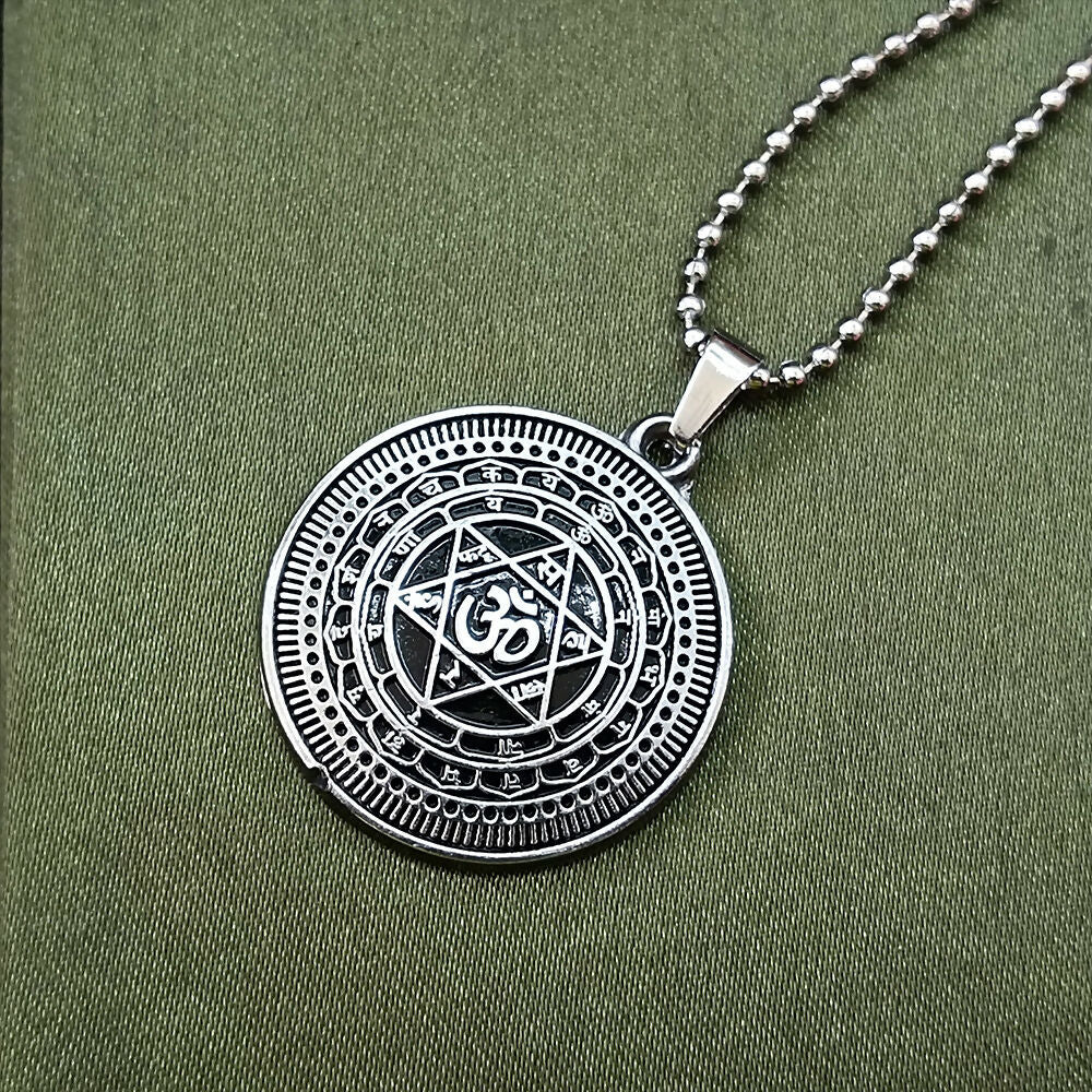 Sudarshan chakra Yantram Chain Pendant