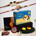Rakhi Combo Gift Set – Stylish Rakhis with Choco Butterscotch – Raksha Bandhan Gift